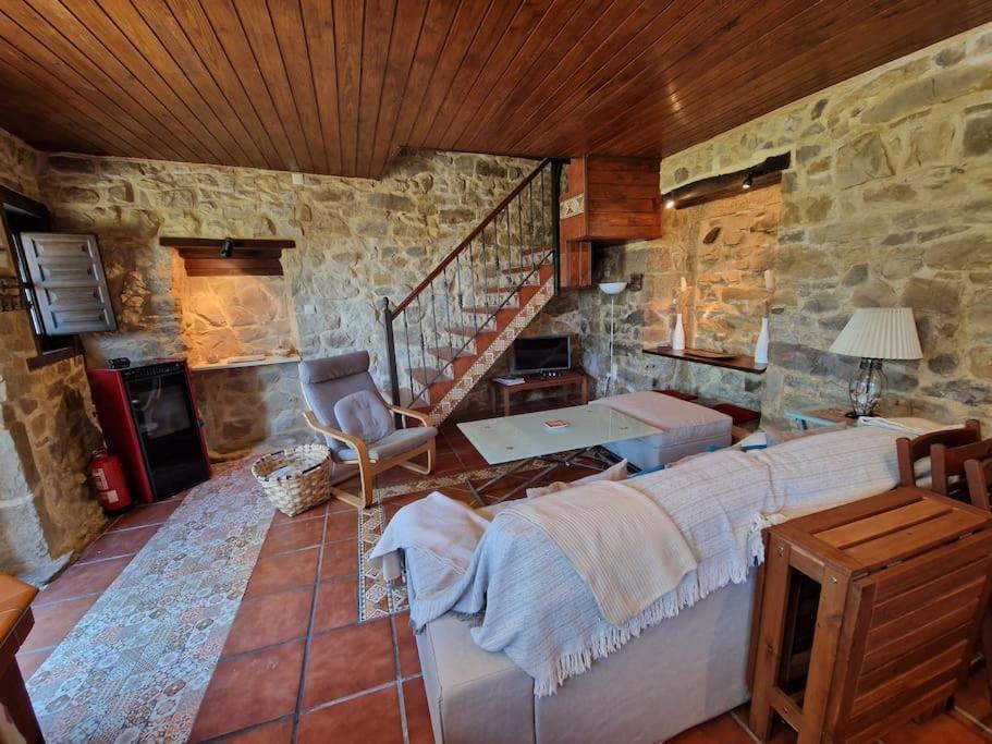 14A04 Casa De Piedra Colunga Villa Eksteriør billede